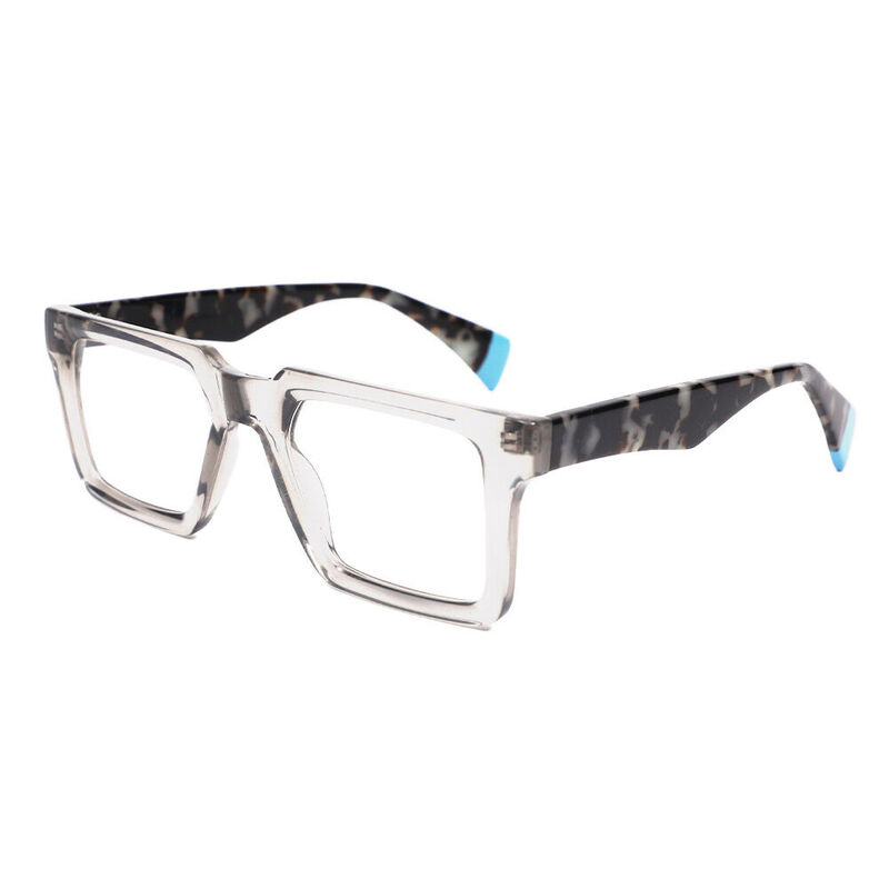 Berni Square Gray Glasses