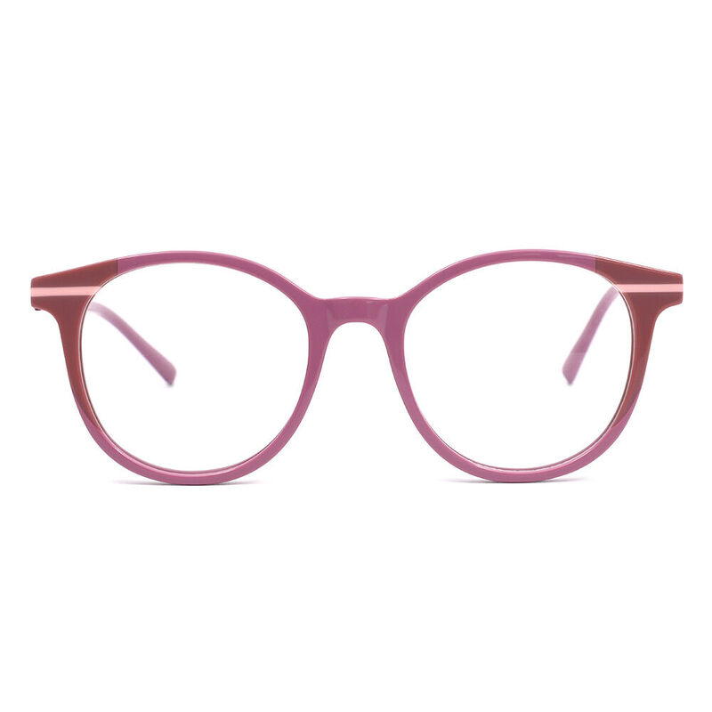 Pamez Round Pink Glasses