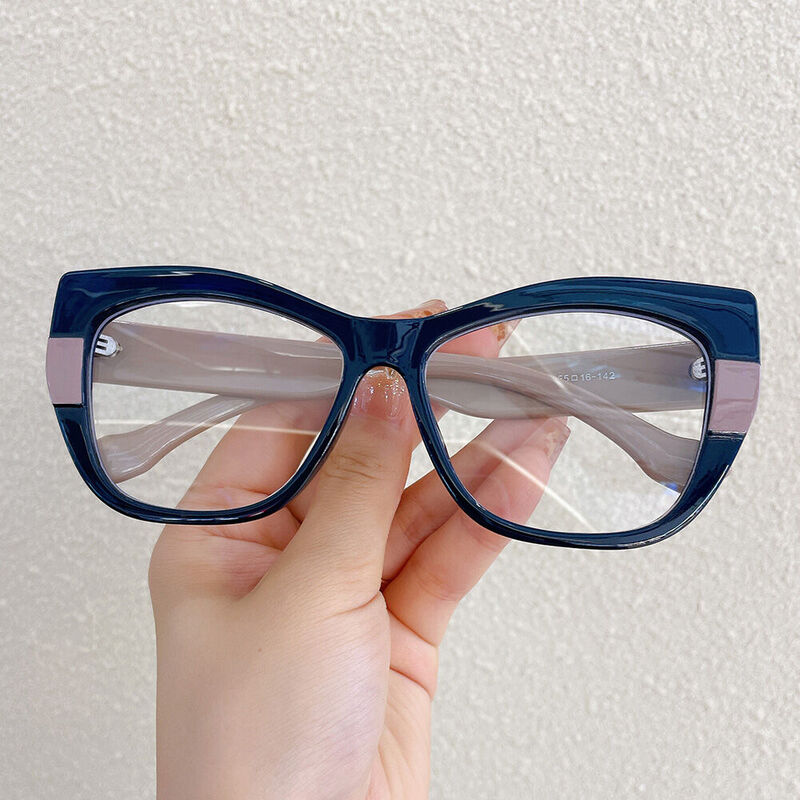 Philey Cat Eye Black Glasses