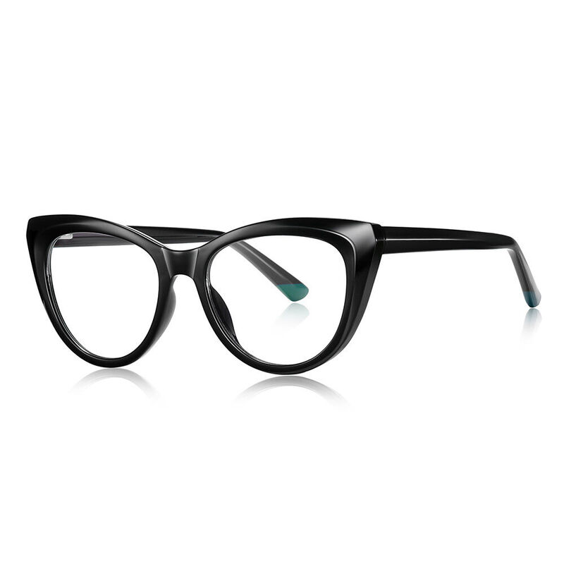 Sherida Cat Eye Black Glasses