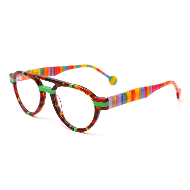 Leonard Aviator Tortoise Glasses