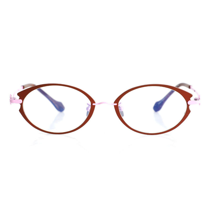 Rex Oval Green Glasses