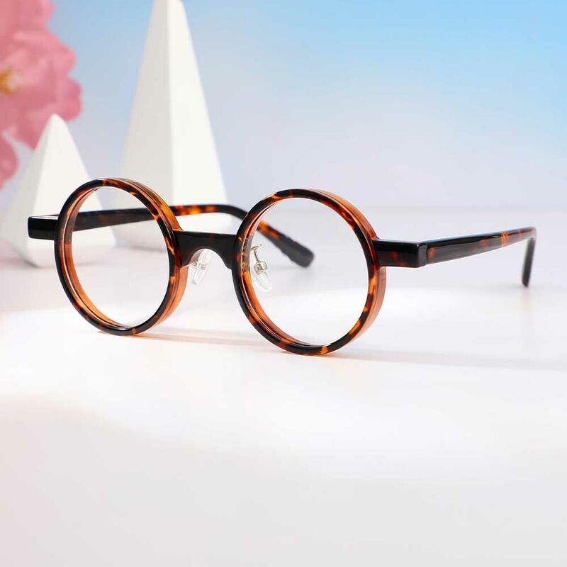 Orville Runde Schildkröte Brille