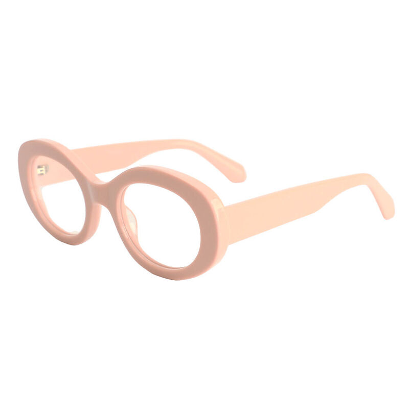 Donahue Ovale Rosa Brille