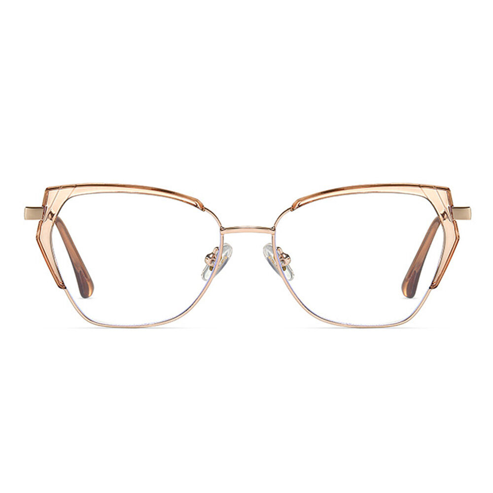 Beardd Cat Eye Champagne Brille