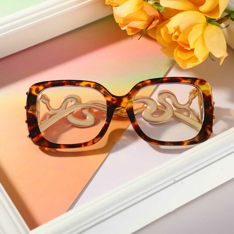 Duncan Square Tortoise Glasses