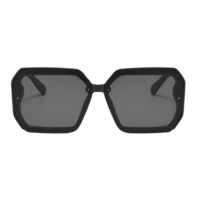 Cloudy Square Black Sunglasses