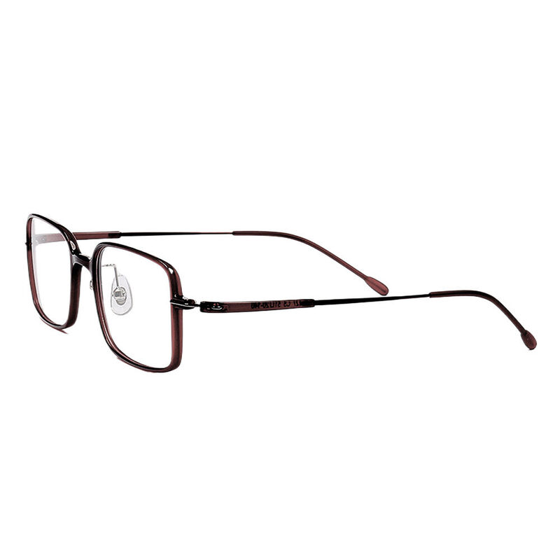 Ottea Rectangle Red Glasses