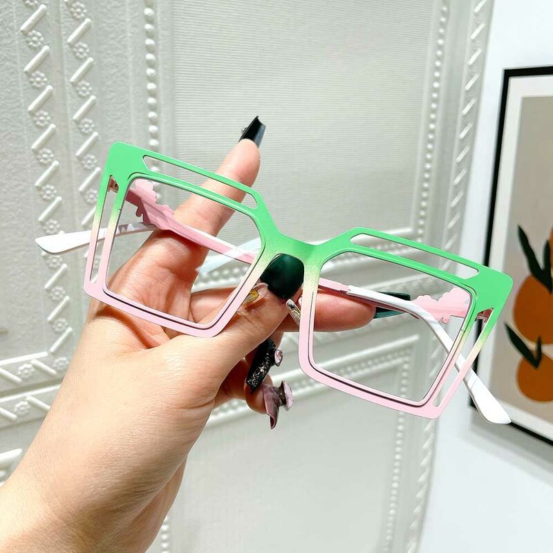 Trevelyan Cat Eye Green Glasses