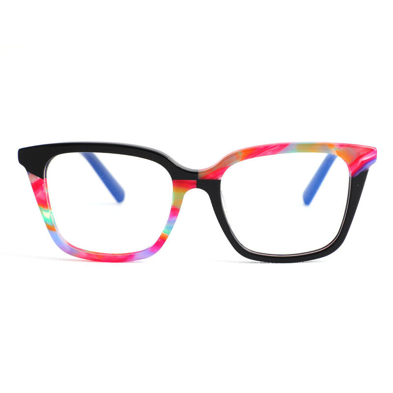 Colbert Quadratische Mehrfarbige Brille