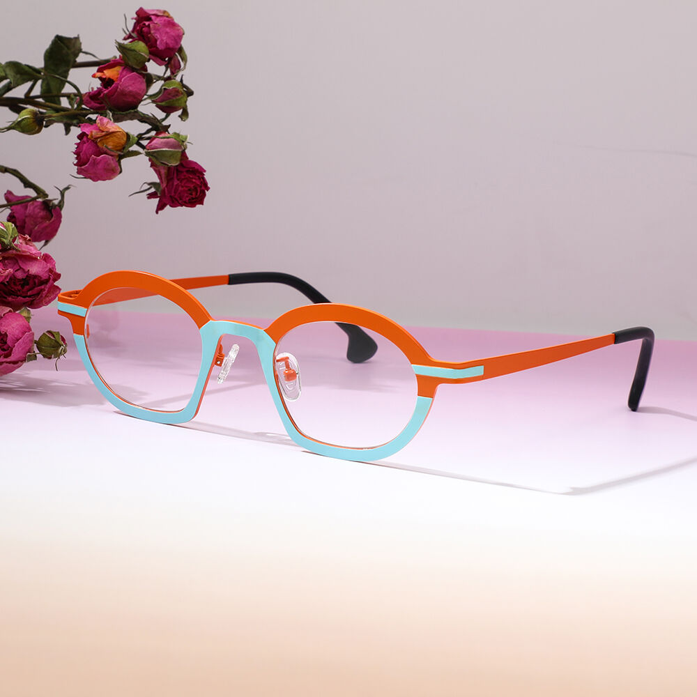 Occhiali da Vista Bartholom Ovale Arancione