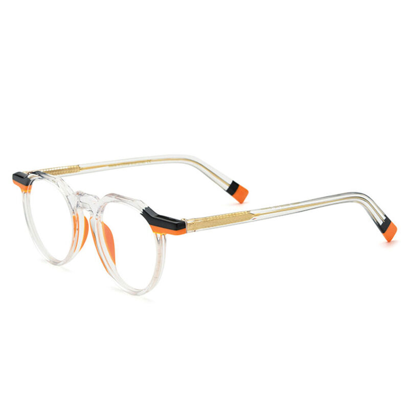 Joly Round Clear Glasses