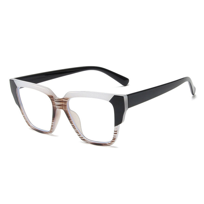 Betsy Cat Eye White Glasses