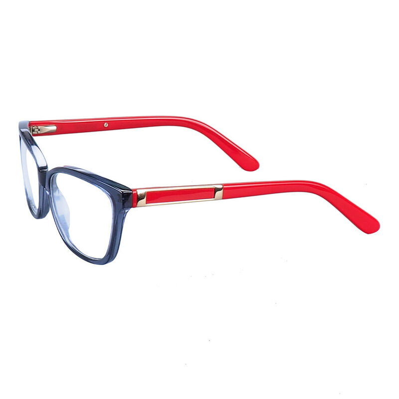 Wand Square Grey Glasses