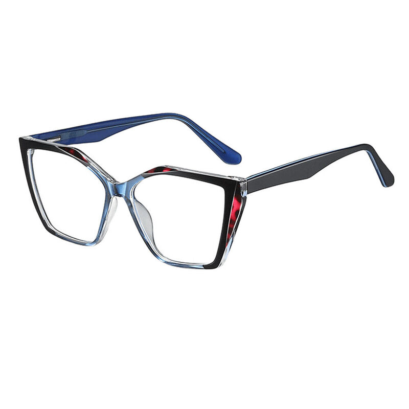 Whitehea Cat Eye Blue Glasses