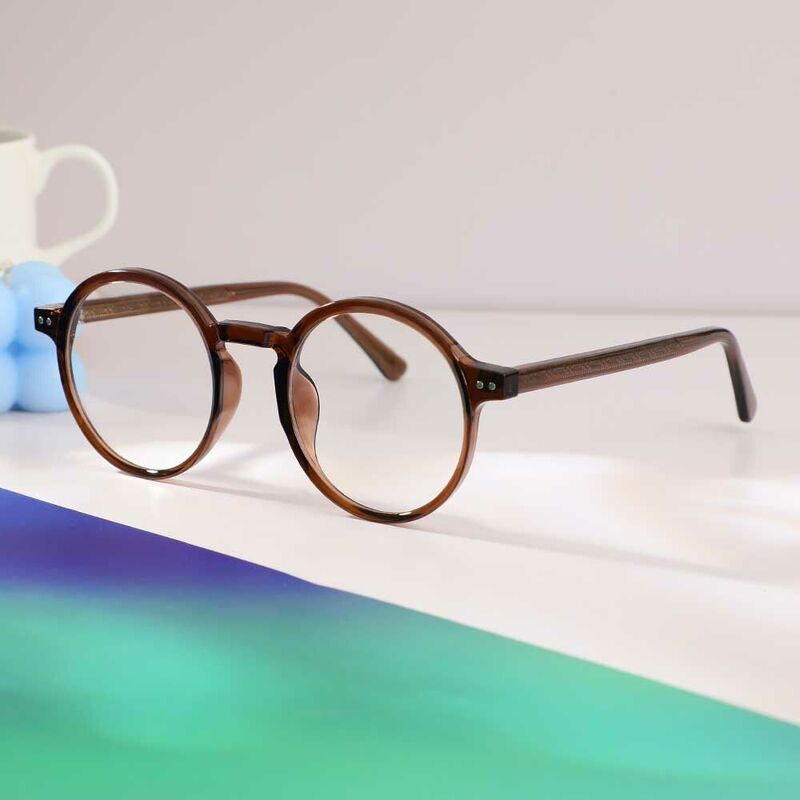 Murray Runde Braune Brille