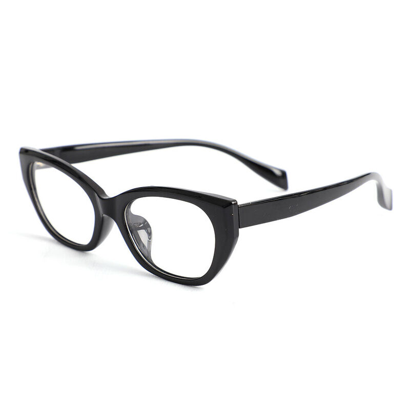 Faithe Cat Eye Schwarze Brille