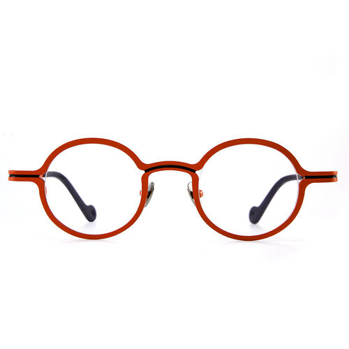 Cosmo Round Orange Glasses