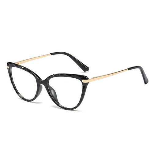 Sigrid Cat Eye Black Glasses