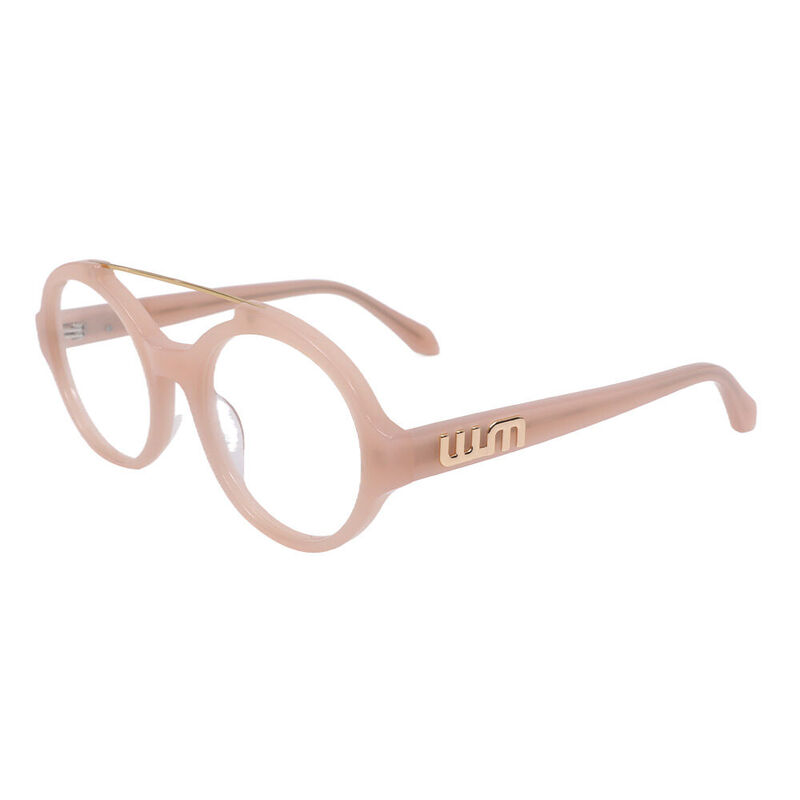 Elme Aviator Pink Glasses