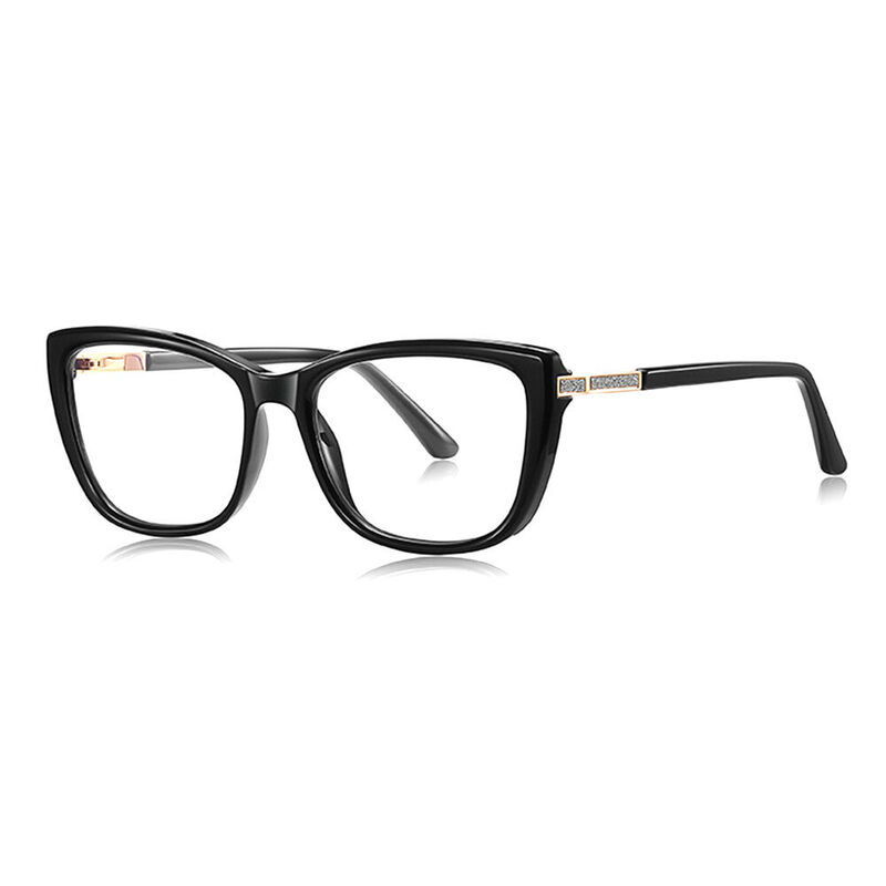 Occhiali da Vista Erica Cat Eye Nero