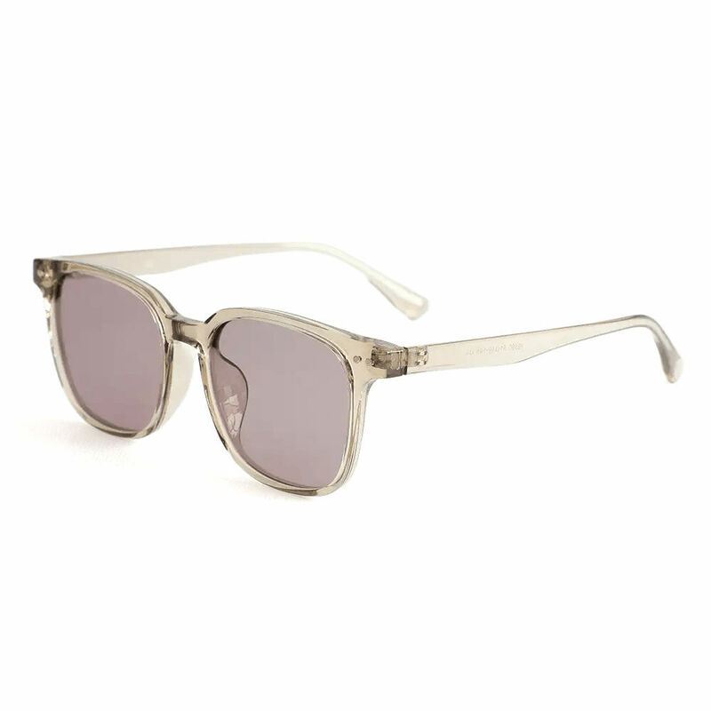 Jacqueline Quadratische Champagne Sonnenbrille