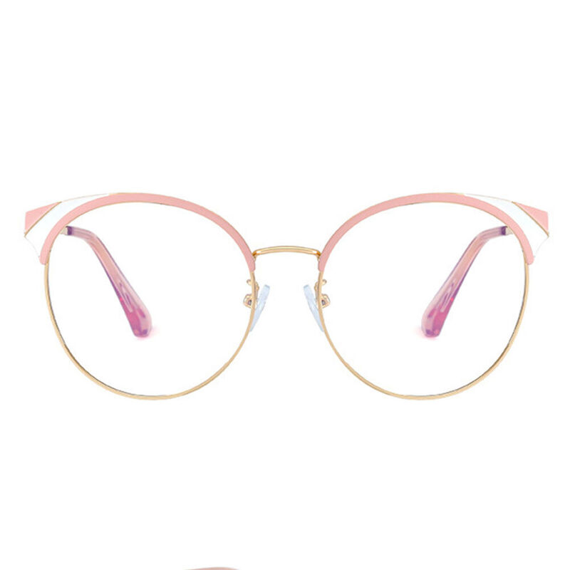 Atenea Cat Eye Pink Glasses