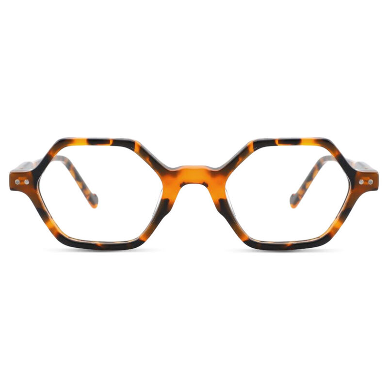 Dillon Geometric Tortoise Glasses