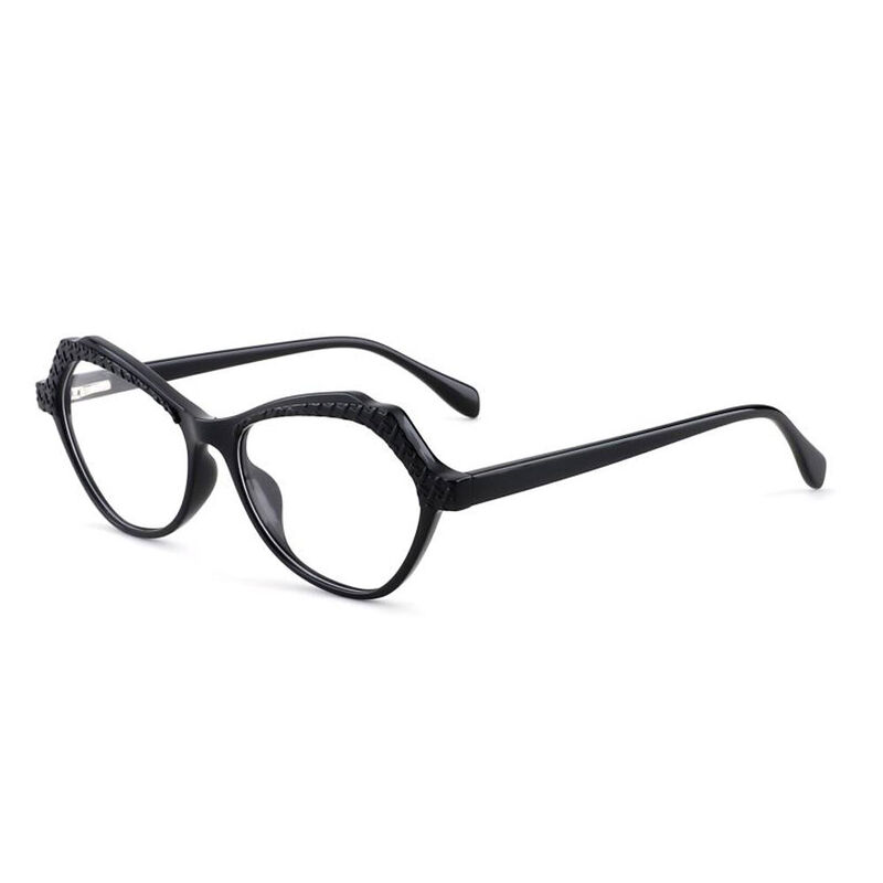 Bentham Cat Eye Black Glasses
