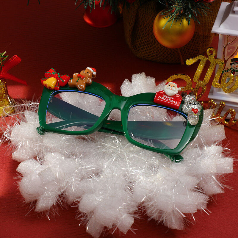 Sally Cat Eye Élan de Noël Lunettes