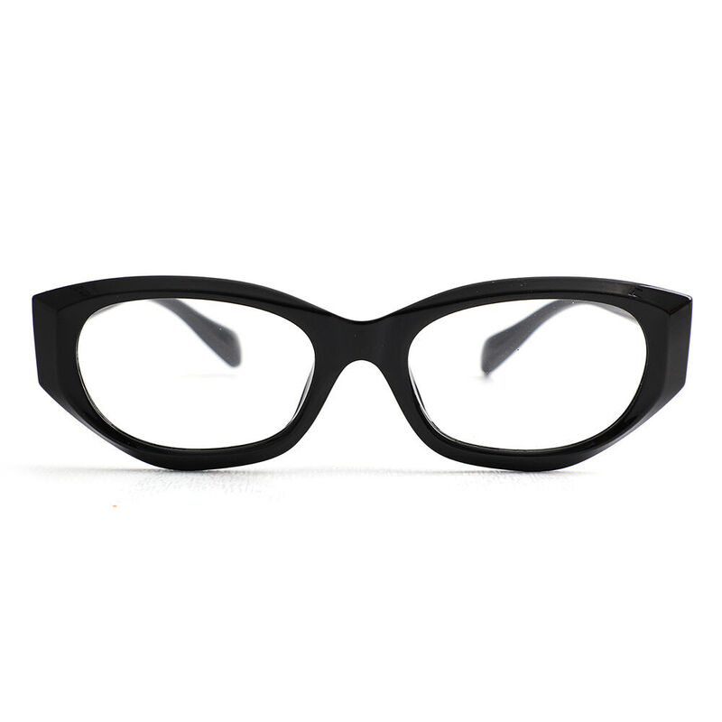 Vita Cat Eye Black Glasses