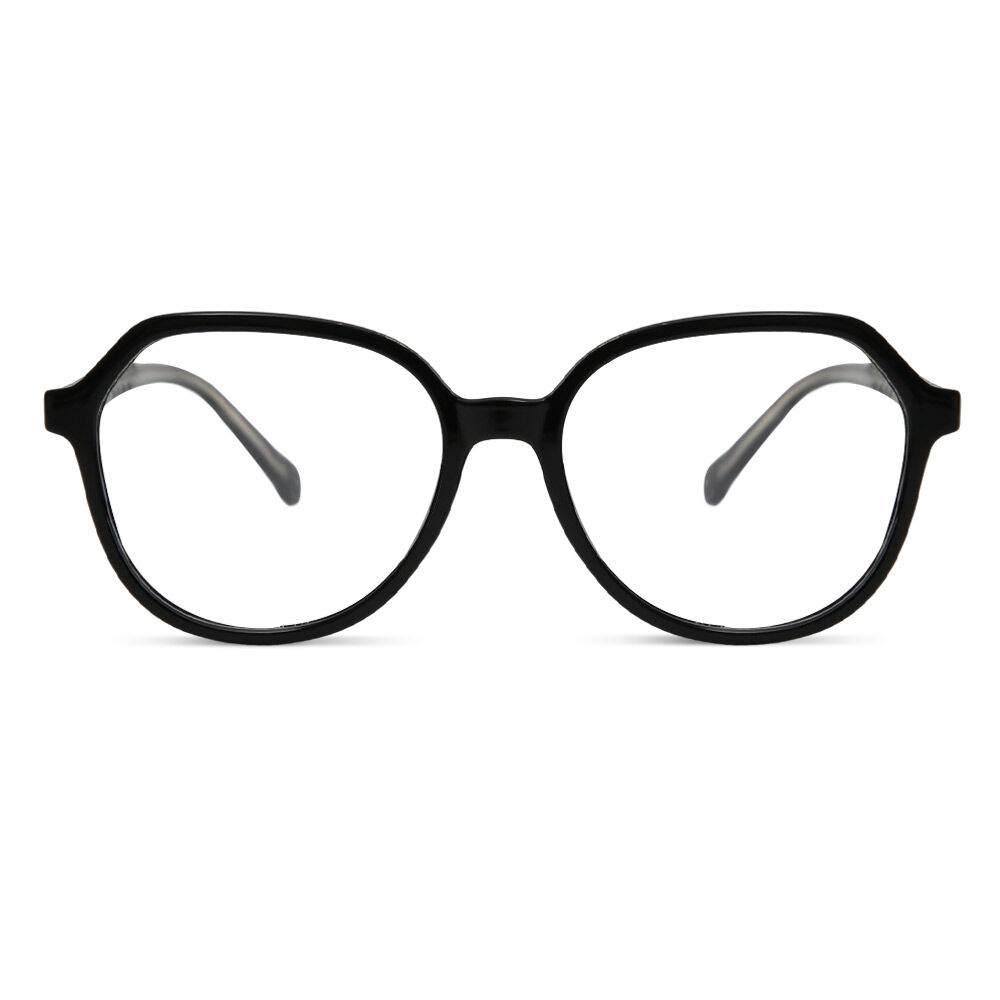 Occhiali da Vista Hulda Poligono Nero