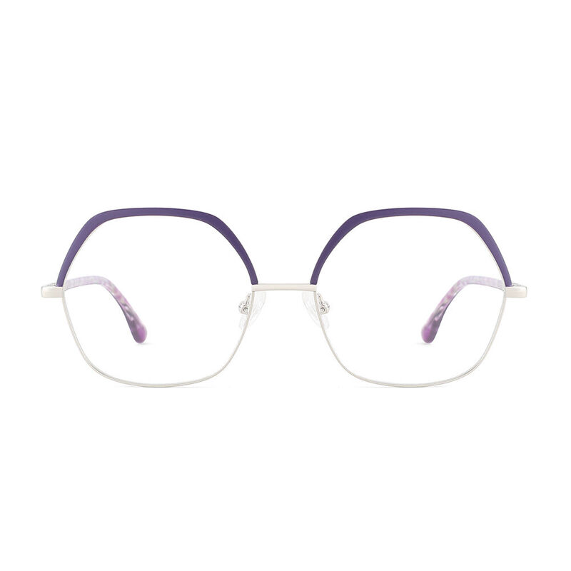 Dorothy Browline Geometric Glasses
