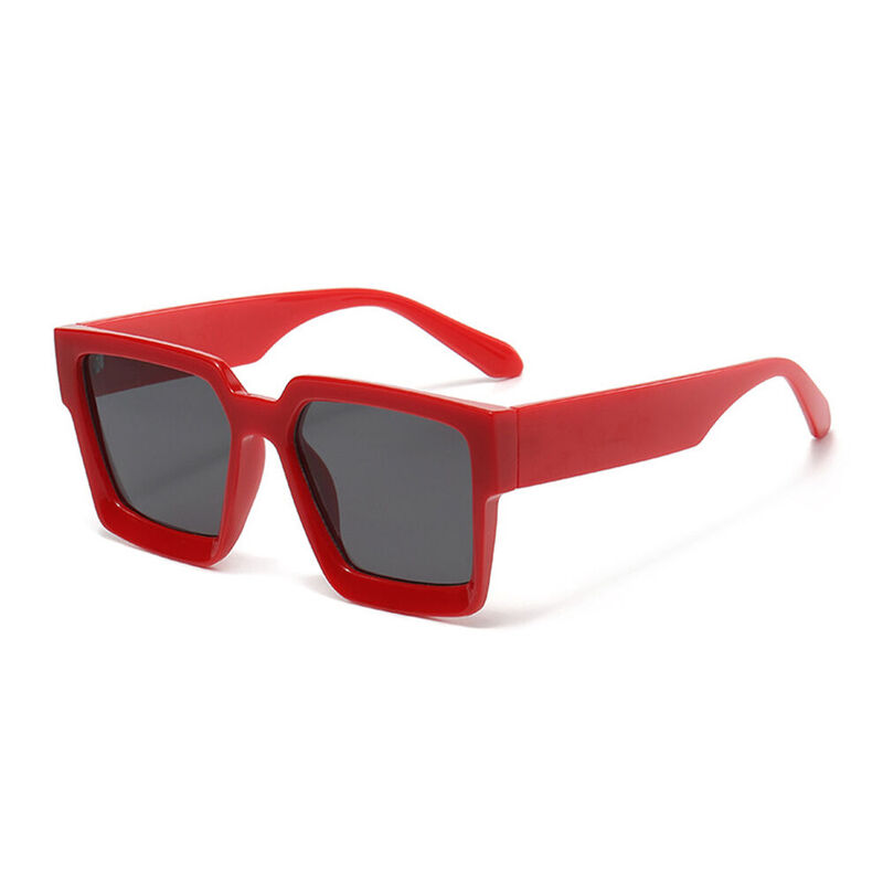 Gladwell Square Red Sunglasses