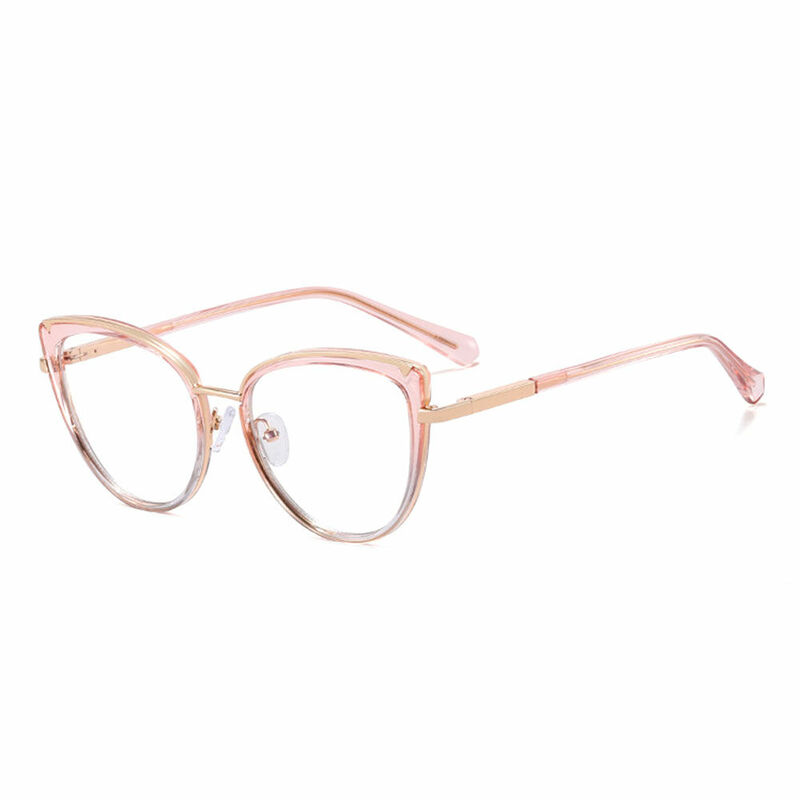 Joan Cat Eye Pink Glasses