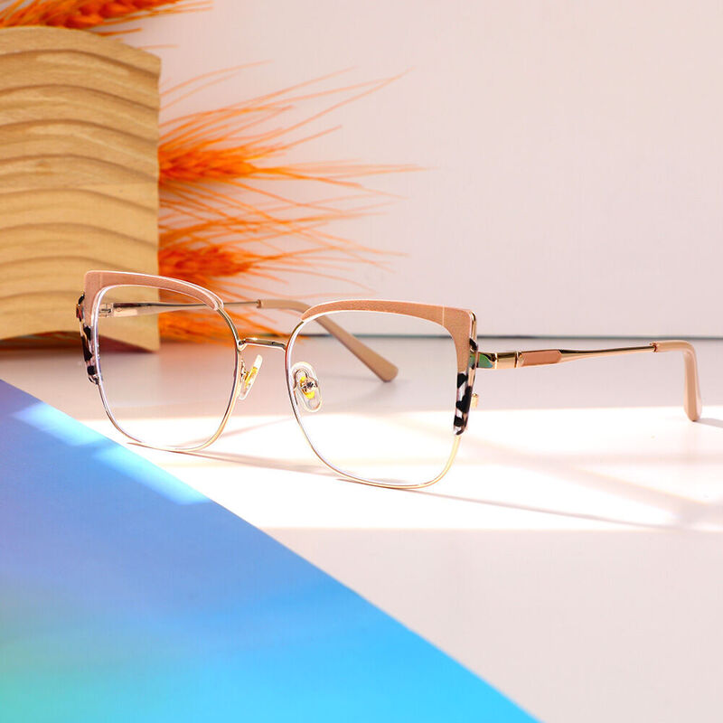 Beniene Cat Eye Brown Glasses