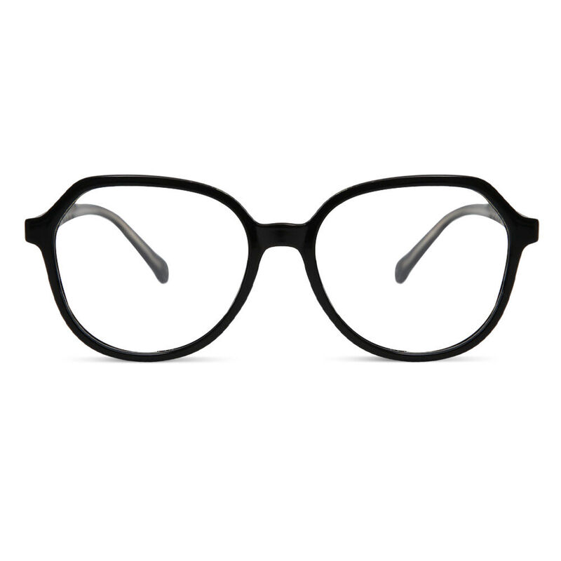 Occhiali da Vista Hulda Poligono Nero