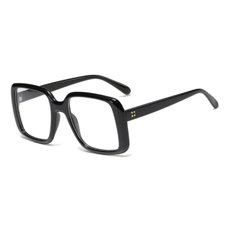Adeliza Square Black Glasses