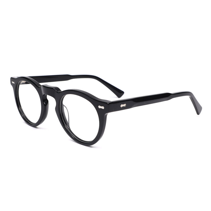 Haydin Round Black Glasses