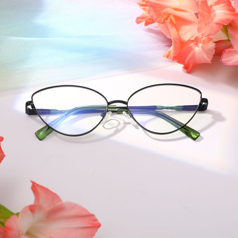 Holmes Cat Eye Black Glasses
