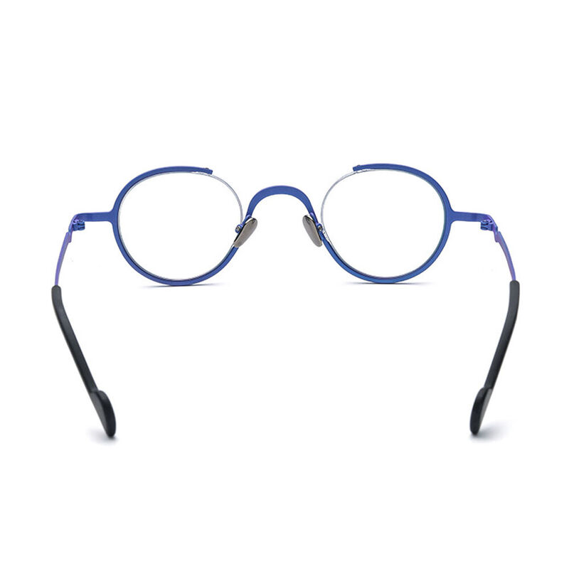 Ace Round Blue Glasses