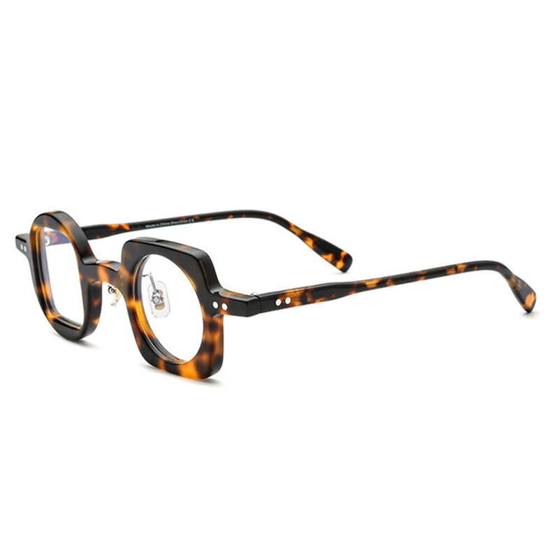 August Square Tortoise Glasses