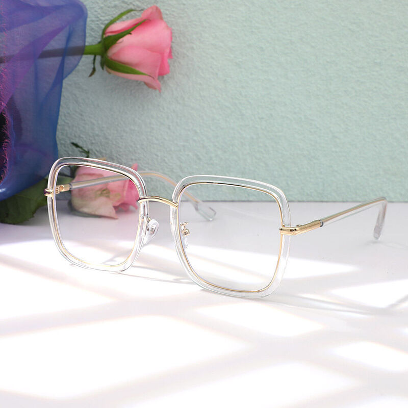 Gafas Graduadas Cuadradas Transparentes Timoth