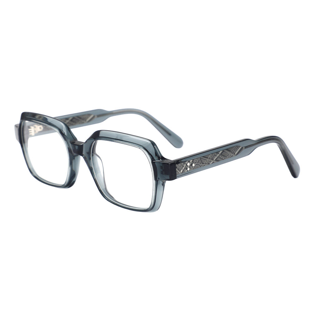 Bulwe Square Grey Glasses