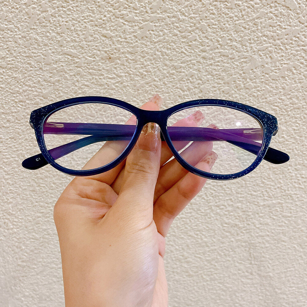 Arabell Cat Eye Blue Glasses