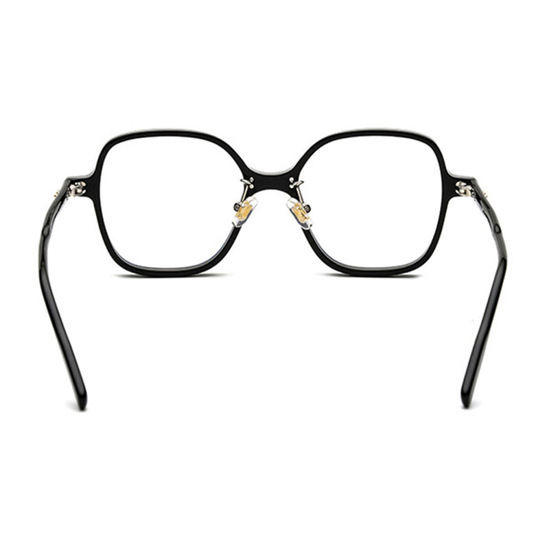 Charlyn Square Black Glasses