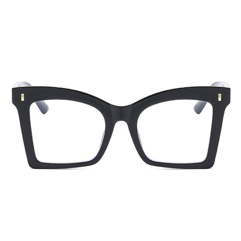 Sami Cat Eye Black Glasses