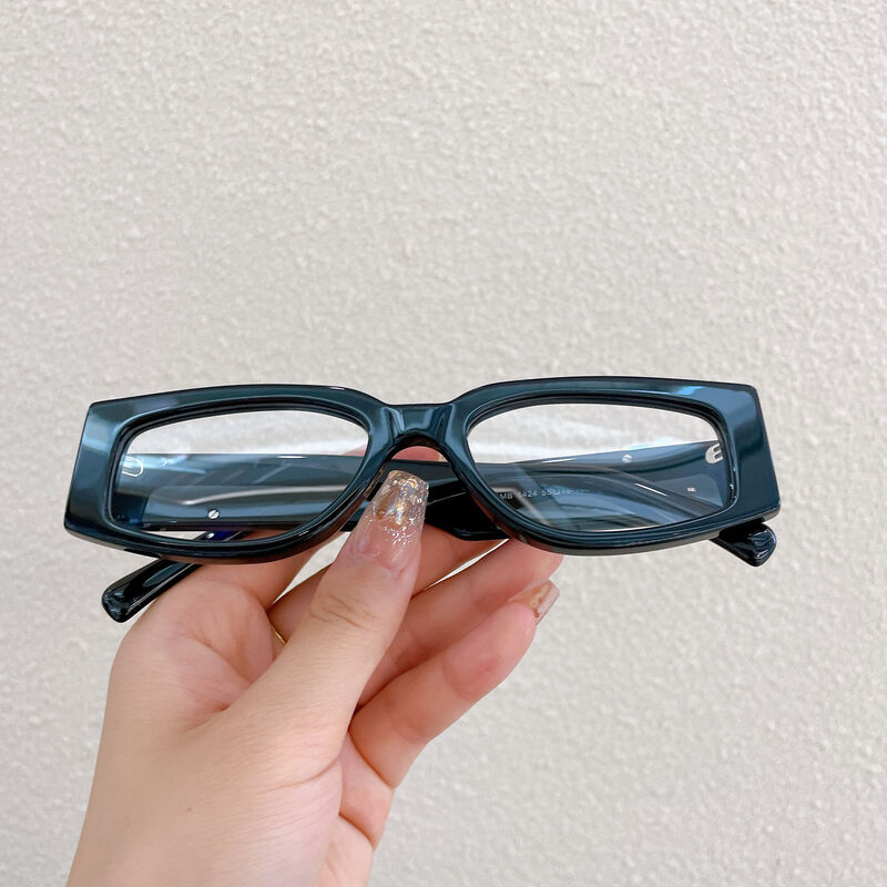 Olg Oval Black Glasses