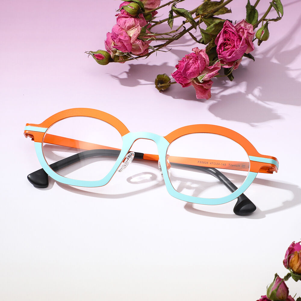 Occhiali da Vista Bartholom Ovale Arancione