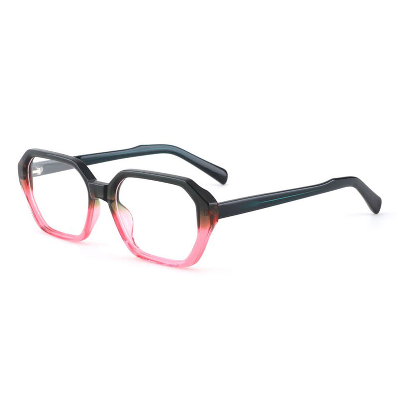 Baldwin Geometric Pink Glasses